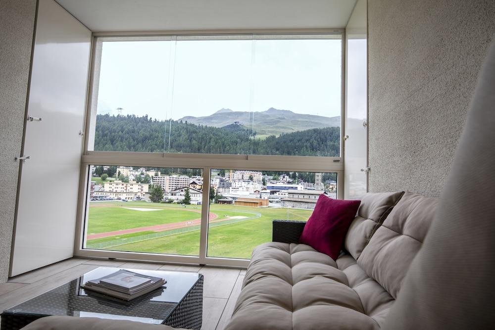 Hotel Sonne St. Moritz 3* Superior Zewnętrze zdjęcie