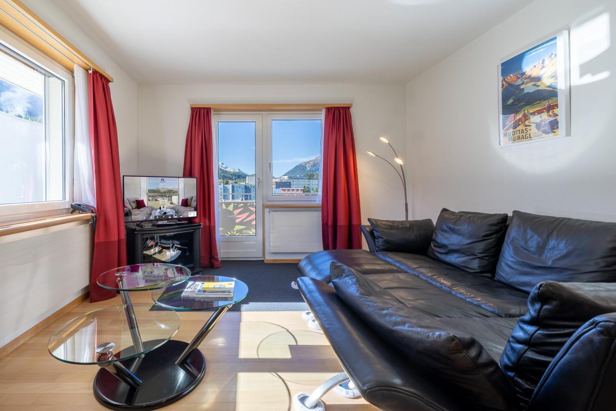 Hotel Sonne St. Moritz 3* Superior Zewnętrze zdjęcie