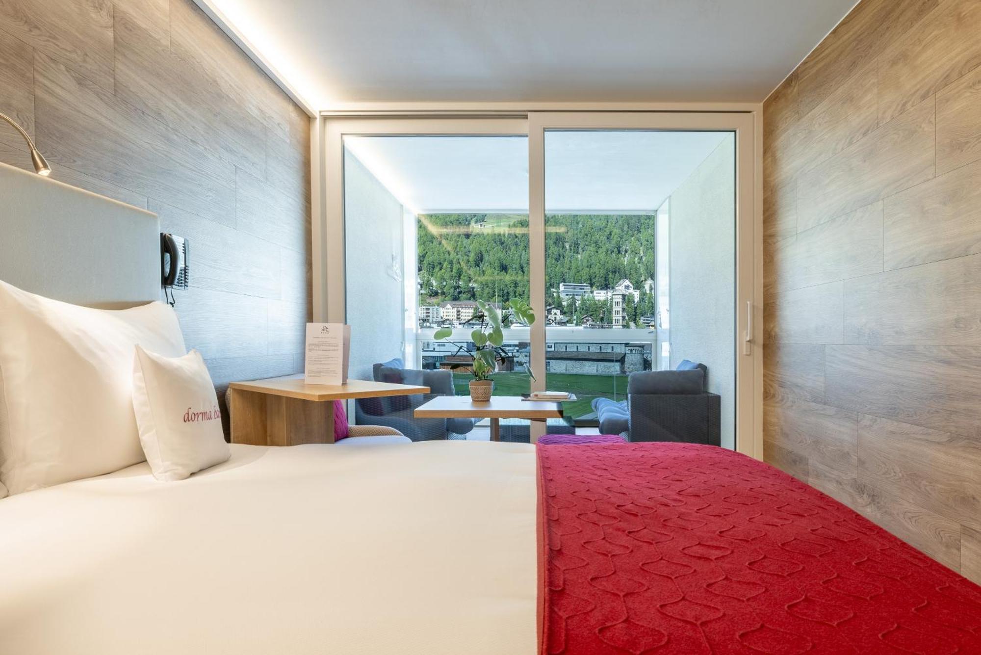Hotel Sonne St. Moritz 3* Superior Zewnętrze zdjęcie