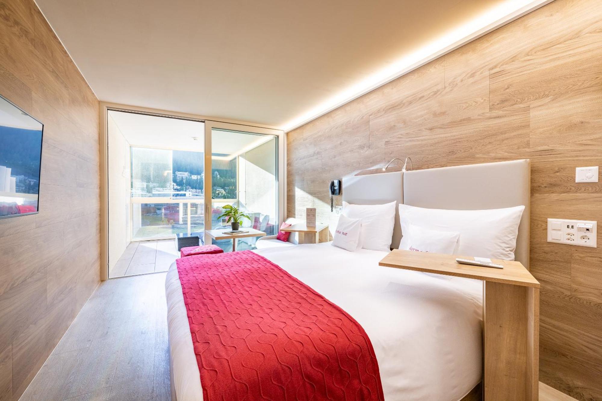 Hotel Sonne St. Moritz 3* Superior Zewnętrze zdjęcie