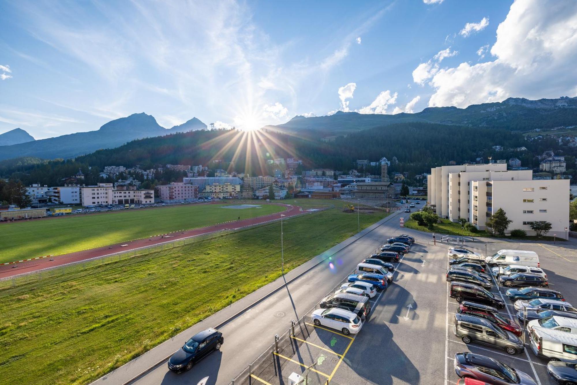 Hotel Sonne St. Moritz 3* Superior Zewnętrze zdjęcie