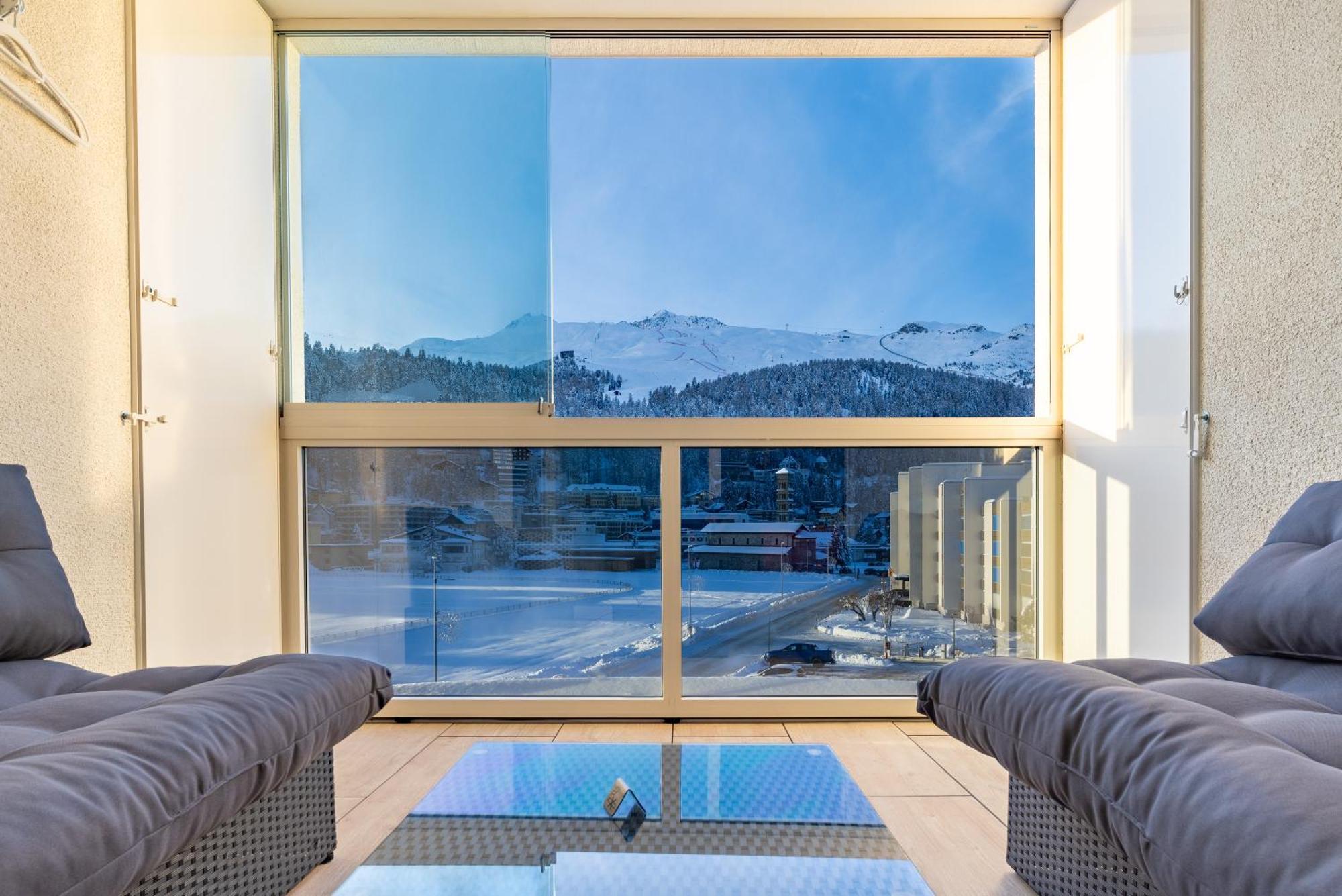 Hotel Sonne St. Moritz 3* Superior Zewnętrze zdjęcie